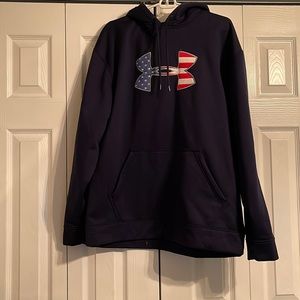 UA American flag hoodie